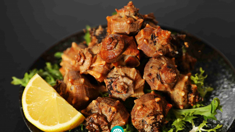 9.Cañaillas cocidas