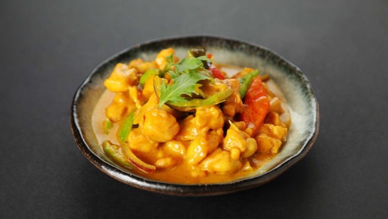47.Pollo con curry